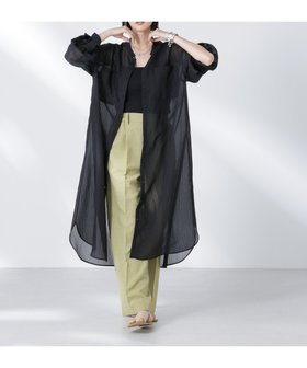 【ナノ ユニバース/nano universe】のシアーストライプシャツワンピース 人気、トレンドファッション・服の通販 founy(ファニー) ファッション Fashion レディースファッション Fashion for Women ワンピース Dresses シャツワンピース / 1枚で着映えコーデ Shirt Dresses ウォッシャブル Machine Washable 春 Spring カットソー Cut and Sewn Top カフス Cuff Design シアー Sheer, See-Through シンプル Simple, Minimal ストライプ Stripe, Striped Pattern タンク Tank Top, Sleeveless Top トレンド Trend, Trending Now リボン Ribbon, Bow S/S・春夏 SS, Spring/Summer, Warm Season アウトレット Outlet / Clearance おすすめ Recommended / Our Picks 夏 Summer 2025年 2025 2025春夏・S/S Spring/Summer 2025 SS25 |ID:prp329100004956920