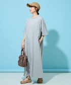 【フリークスストア/FREAK'S STORE】の別注 半袖Tシャツワンピース(接触冷感・吸水速乾・UVカット・遮熱)【限定展開】 グレー|ID:prp329100004956924