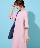 【フリークスストア/FREAK'S STORE】の別注 半袖Tシャツワンピース(接触冷感・吸水速乾・UVカット・遮熱)【限定展開】 ピンク|ID:prp329100004956924