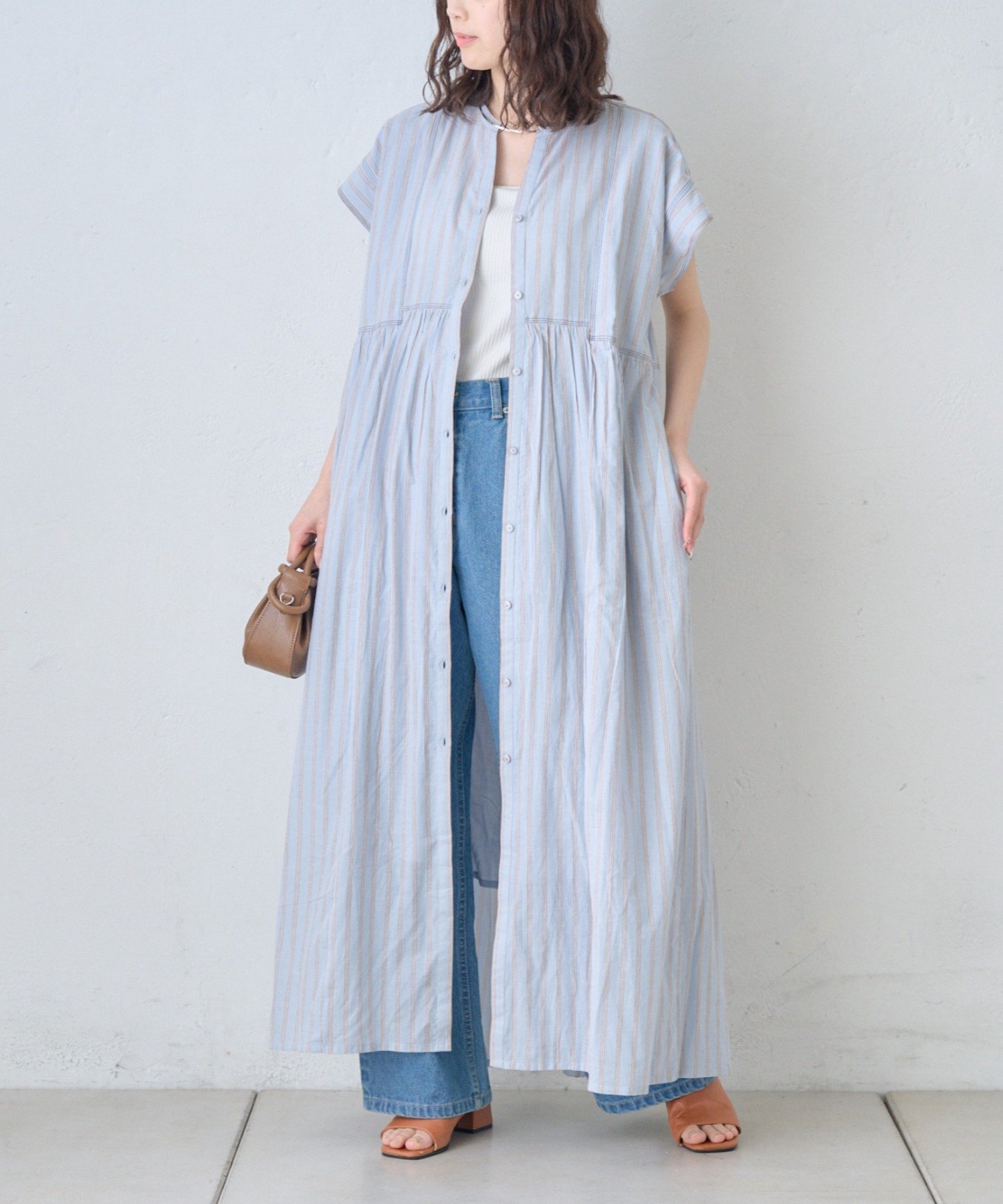 【チャオパニックティピー/CIAOPANIC TYPY】の【india】シリコンウォッシュボイルドルマンスリーブワンピ インテリア・キッズ・メンズ・レディースファッション・服の通販 founy(ファニー) 　ファッション　Fashion　レディースファッション　Fashion for Women　ワンピース　Dresses　インド　Indian Textile　ギャザー　Gathered, Ruffled　サンダル　Sandals, Summer Shoes　スキッパー　Skipper, Open Collar　スニーカー　Sneakers, Trainers　スリーブ　Sleeve, Long Sleeve / Short Sleeve　タンク　Tank Top, Sleeveless Top　デコルテ　Décolleté, Neckline　デニム　Denim, Jeans Material　人気　Popular, Best Seller　フレンチ　French, French Style　ポケット　Pocket, Pocket Detail　羽織　Haori, Light Jacket　リラックス　Relax, Relaxed Fit　レギンス　Leggings, Stretch Pants　おすすめ　Recommended / Our Picks　サックスブルー|ID: prp329100004956929 ipo3291000000037194852