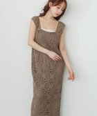 【バブ ブージュルード/Bab Bou Jeloud】の【選べるサイズ展開】クロシェロングワンピース 人気、トレンドファッション・服の通販 founy(ファニー) ファッション Fashion レディースファッション Fashion for Women ワンピース Dresses くるぶし Ankle-Length カーディガン Cardigan, Knitwear クロシェ Crochet, Knitted Lace ショルダー Shoulder, Shoulder Strap スクエア Square, Square Shape スニーカー Sneakers, Trainers スマート Smart, Elegant スリット Slit, Slit Detail バランス Balance, Style Balance フラワー Flower, Floral モチーフ Motif, Design Theme ロング Long, Long-Length 再入荷 Restock / Back in Stock thumbnail MOCHA|ID: prp329100004956933 ipo3291000000037194886