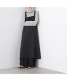 【ナノ ユニバース/nano universe】の多機能2wayストレッチ サロペットフレアワンピース(セットアップ可) 人気、トレンドファッション・服の通販 founy(ファニー) ファッション Fashion レディースファッション Fashion for Women ワンピース Dresses サロペット&オールインワン Dungarees & Jumpsuit Styles インナー Innerwear 吸水 Absorbent, Quick-Dry ストレッチ Stretch, Stretchy Fabric セットアップ Set-Up, Coordinated Outfit フレア Flare, Flared ベーシック Basic, Essential ポケット Pocket, Pocket Detail アウトレット Outlet / Clearance 夏 Summer 2026年 2026 2026春夏・S/S Spring/Summer 2026 SS26 thumbnail ブラック|ID: prp329100004956984 ipo3291000000037195243