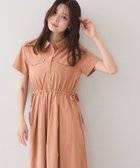 【インデックス/INDEX】のサイドリボンシャツワンピース【洗濯機OK/防シワ】 人気、トレンドファッション・服の通販 founy(ファニー) ファッション Fashion レディースファッション Fashion for Women ワンピース Dresses シャツワンピース / 1枚で着映えコーデ Shirt Dresses ギャザー Gathered, Ruffled クラシカル Classical, Vintage-Inspired スマート Smart, Elegant ポケット Pocket, Pocket Detail ヨーク Yoke, Yoke Design リボン Ribbon, Bow エレガント 上品 Elegant thumbnail オレンジ|ID: prp329100004956997 ipo3291000000037195343