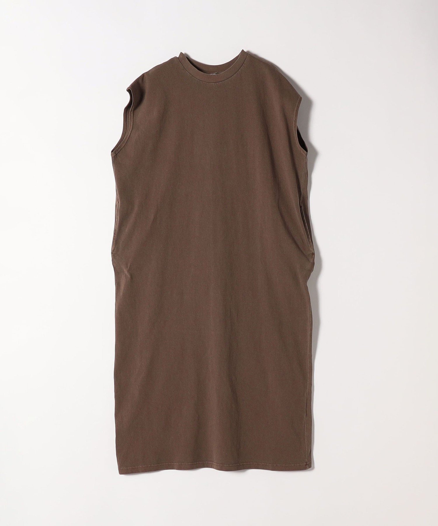 【シップス フォー ウィメン/SHIPS】のSTAR STRIPE 洗濯機可能 ノースリーブ ロング ワンピース インテリア・キッズ・メンズ・レディースファッション・服の通販 founy(ファニー) 　ファッション　Fashion　レディースファッション　Fashion for Women　ワンピース　Dresses　アンダー　Underwear Essentials　カリフォルニア　California, Cali Style　シューズ　Shoes, Footwear　シンプル　Simple, Minimal　スリット　Slit, Slit Detail　ノースリーブ　Sleeveless, No-Sleeve　バランス　Balance, Style Balance　ベーシック　Basic, Essential　リラックス　Relax, Relaxed Fit　ロング　Long, Long-Length　2026年　2026　2026春夏・S/S　Spring/Summer 2026 SS26　ブラウン|ID: prp329100004957023 ipo3291000000037195528