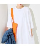 【フリークスストア/FREAK'S STORE】の限定展開 別注半袖ミニワンピース Champion チャンピオン 限定 オフホワイト|ID:prp329100004957067