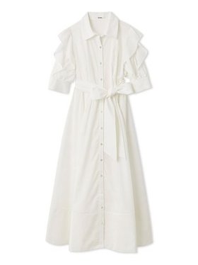 【スナイデル/SNIDEL】のSustainableフリルデザインシャツワンピース 人気、トレンドファッション・服の通販 founy(ファニー) ファッション Fashion レディースファッション Fashion for Women ワンピース Dresses シャツワンピース / 1枚で着映えコーデ Shirt Dresses インナーキャミ Inner Camisole ウェーブ Wavy Pattern オックス Oxford Fabric カフス Cuff Design 今季 This Season, Current Season ストライプ Stripe, Striped Pattern ストレート Straight, Straight Cut スマート Smart, Elegant チェック Check, Plaid, Tartan トレンド Trend, Trending Now フェミニン Feminine, Girly フリル Frill, Ruffle フロント Front, Front Design 無地 Plain, Solid Color リボン Ribbon, Bow おすすめ Recommended / Our Picks |ID:prp329100004957076