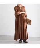 【ジャーナルスタンダード/JOURNAL STANDARD】のインディアクロスエンブロイダリーワンピース 人気、トレンドファッション・服の通販 founy(ファニー) ファッション Fashion レディースファッション Fashion for Women ワンピース Dresses エンブロイダリー Embroidery Design ギャザー Gathered, Ruffled スマート Smart, Elegant スリーブ Sleeve, Long Sleeve / Short Sleeve リラックス Relax, Relaxed Fit thumbnail ブラウン|ID: prp329100004957079 ipo3291000000037195919
