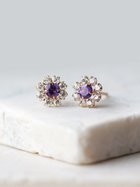 【キュイキュイ/cui-cui】のK10YG 誕生石 人気、トレンドファッション・服の通販 founy(ファニー) ファッション Fashion レディースファッション Fashion for Women アクセサリー Fashion Accessories ジュエリー Jewelry, Accessories ストーン Stone, Gem-Like パール Pearl, Pearl Accent フラワー Flower, Floral ギフト プレゼント Gift / Present thumbnail パープル|ID: prp329100004957196 ipo3291000000037196776