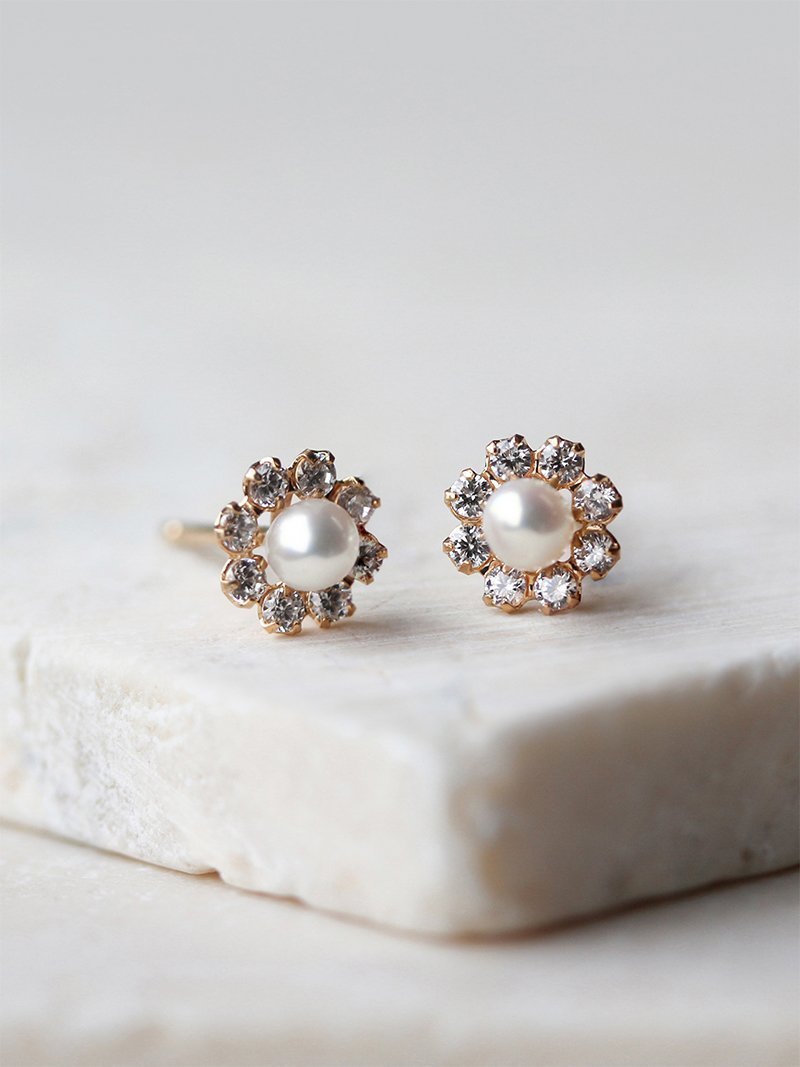 【キュイキュイ/cui-cui】のK10YG 誕生石 インテリア・キッズ・メンズ・レディースファッション・服の通販 founy(ファニー) 　ファッション　Fashion　レディースファッション　Fashion for Women　アクセサリー　Fashion Accessories　ジュエリー　Jewelry, Accessories　ストーン　Stone, Gem-Like　パール　Pearl, Pearl Accent　フラワー　Flower, Floral　ギフト プレゼント　Gift / Present　パール|ID: prp329100004957196 ipo3291000000037196789