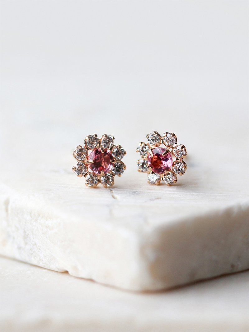 【キュイキュイ/cui-cui】のK10YG 誕生石 インテリア・キッズ・メンズ・レディースファッション・服の通販 founy(ファニー) 　ファッション　Fashion　レディースファッション　Fashion for Women　アクセサリー　Fashion Accessories　ジュエリー　Jewelry, Accessories　ストーン　Stone, Gem-Like　パール　Pearl, Pearl Accent　フラワー　Flower, Floral　ギフト プレゼント　Gift / Present　ピンク|ID: prp329100004957196 ipo3291000000037196793