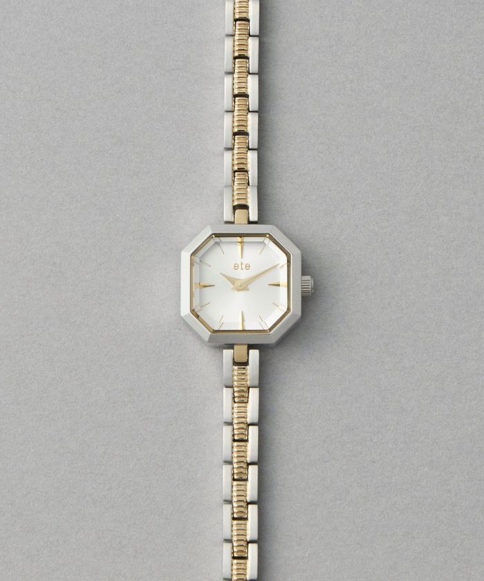 【エテ/ete】のオクタゴンフェイス ウォッチ インテリア・キッズ・メンズ・レディースファッション・服の通販 founy(ファニー) https://founy.com/ ファッション Fashion レディースファッション Fashion for Women おすすめ Recommended / Our Picks ウォッチ Wristwatch クラシカル Classical, Vintage-Inspired センター Center, Center Line メッシュ Mesh, Net Fabric ワーク Workwear, Utility Style |ID: prp329100004957204 ipo3291000000037196834