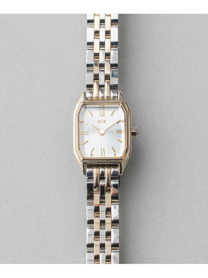 【エテ/ete】のオクタゴンフェイス 2Way ウォッチ インテリア・キッズ・メンズ・レディースファッション・服の通販 founy(ファニー) https://founy.com/ ファッション Fashion レディースファッション Fashion for Women おすすめ Recommended / Our Picks ウォッチ Wristwatch ギフト プレゼント Gift / Present クラシカル Classical, Vintage-Inspired シルバー Silver, Metallic Silver ダイヤモンド Diamond, Brilliant Cut メタル Metal, Metal Parts リュクス Luxury, Elegant, High-End, Chic |ID: prp329100004957206 ipo3291000000037196863