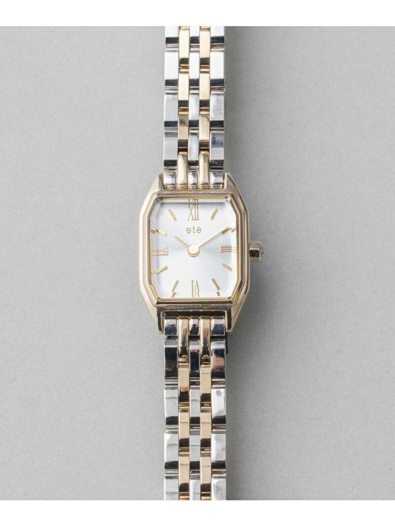 【エテ/ete】のオクタゴンフェイス 2Way ウォッチ 人気、トレンドファッション・服の通販 founy(ファニー) 　ファッション　Fashion　レディースファッション　Fashion for Women　おすすめ　Recommended / Our Picks　ウォッチ　Wristwatch　ギフト プレゼント　Gift / Present　クラシカル　Classical, Vintage-Inspired　シルバー　Silver, Metallic Silver　ダイヤモンド　Diamond, Brilliant Cut　メタル　Metal, Metal Parts　リュクス　Luxury, Elegant, High-End, Chic　 other-1|ID: prp329100004957206 ipo3291000000037196863