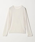 【ユナイテッドアローズ/UNITED ARROWS】のシャイニーリブ クルーネックTシャツ A DAY IN THE LIFE 人気、トレンドファッション・服の通販 founy(ファニー) ファッション Fashion レディースファッション Fashion for Women トップス・カットソー Cut & Sew Tops シャツ・ブラウス・オフィスカジュアル Elegant Blouses & Button-Ups ロングTシャツ・Tシャツ Longline T-Shirts & Tees インナー Innerwear 洗える Machine Washable カットソー Cut and Sewn Top 今季 This Season, Current Season シンプル Simple, Minimal 人気 Popular, Best Seller 長袖 Long Sleeve, Full Sleeve ブライト Bright, Shiny ベスト Vest, Waistcoat アウトレット Outlet / Clearance おすすめ Recommended / Our Picks thumbnail OFF WHITE|ID: prp329100004960305 ipo3291000000037217557