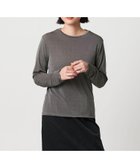 【ユナイテッドアローズ/UNITED ARROWS】のシャイニーリブ クルーネックTシャツ A DAY IN THE LIFE 人気、トレンドファッション・服の通販 founy(ファニー) ファッション Fashion レディースファッション Fashion for Women トップス・カットソー Cut & Sew Tops シャツ・ブラウス・オフィスカジュアル Elegant Blouses & Button-Ups ロングTシャツ・Tシャツ Longline T-Shirts & Tees インナー Innerwear 洗える Machine Washable カットソー Cut and Sewn Top 今季 This Season, Current Season シンプル Simple, Minimal 人気 Popular, Best Seller 長袖 Long Sleeve, Full Sleeve ブライト Bright, Shiny ベスト Vest, Waistcoat アウトレット Outlet / Clearance おすすめ Recommended / Our Picks thumbnail DK.GRAY|ID: prp329100004960305 ipo3291000000037217558