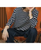 【リバーフィールド アンド コー/RIVER FIELD & Co】の【2026SS】スカラップネック ボーダーカットソー 長袖 きれいめ 人気、トレンドファッション・服の通販 founy(ファニー) ファッション Fashion レディースファッション Fashion for Women トップス・カットソー Cut & Sew Tops カットソー・ベーシックTシャツ Cut-and-Sewn Tops / Stretch Tees & Basics エレガント 上品 Elegant スカラップ Scallop, Scalloped Edge スクエア Square, Square Shape 長袖 Long Sleeve, Full Sleeve フラット Flat, Flat Shoes ボーダー Border, Stripe ロング Long, Long-Length 再入荷 Restock / Back in Stock 2026年 2026 2026春夏・S/S Spring/Summer 2026 SS26 thumbnail NAIV|ID: prp329100004960308 ipo3291000000037217597