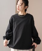 【コーエン/COEN】の【リニューアル】USAコットン ボリュームスリーブロンT 大人の最旬トレンドファッション＆コーディネート founy(ファウニー) ファッション Fashion レディースファッション Fashion for Women トップス・カットソー Cut & Sew Tops ロングTシャツ・Tシャツ Longline T-Shirts & Tees ボリューム袖・フリルスリーブブラウス Voluminous & Ruffle Sleeves / Puffy Sleeve Tops ガーリー Girly, Feminine Style キャミワンピース Cami Dress, Slip Dress コンパクト Compact, Small Size シンプル Simple, Minimal スウェット / スエット Sweatshirt, Sweatwear トレンド Trend, Trending Now 定番 Standard, Basic Item 人気 Popular, Best Seller バランス Balance, Style Balance ベーシック Basic, Essential ボトム Bottoms, Lower Wear ボーダー Border, Stripe ロング Long, Long-Length おすすめ Recommended / Our Picks 2026年 2026 2026春夏・S/S Spring/Summer 2026 SS26 thumbnail BLACK|ID: prp329100004960310 ipo3291000000037326366