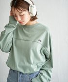 【ノッチ/notch】のDISCUS ATHLETIC ディスカス アスレティック フットボールロンT 大人の最旬トレンドファッション＆コーディネート founy(ファウニー) ファッション Fashion レディースファッション Fashion for Women トップス・カットソー Cut & Sew Tops ロングTシャツ・Tシャツ Longline T-Shirts & Tees クラシック Classic, Timeless Style シンプル Simple, Minimal デニム Denim, Jeans Material ラウンド Round, Round Neck リラックス Relax, Relaxed Fit ロング Long, Long-Length ワイド Wide, Wide Fit ワンポイント One Point, Statement Accent おすすめ Recommended / Our Picks thumbnail ミントグリーン|ID: prp329100004960311 ipo3291000000037400557