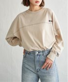 【ノッチ/notch】のDISCUS ATHLETIC ディスカス アスレティック フットボールロンT 大人の最旬トレンドファッション＆コーディネート founy(ファウニー) ファッション Fashion レディースファッション Fashion for Women トップス・カットソー Cut & Sew Tops ロングTシャツ・Tシャツ Longline T-Shirts & Tees クラシック Classic, Timeless Style シンプル Simple, Minimal デニム Denim, Jeans Material ラウンド Round, Round Neck リラックス Relax, Relaxed Fit ロング Long, Long-Length ワイド Wide, Wide Fit ワンポイント One Point, Statement Accent おすすめ Recommended / Our Picks thumbnail ベージュ|ID: prp329100004960311 ipo3291000000037400560