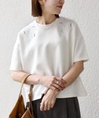 【シップス/SHIPS】のSHIPS any 洗濯機可能 エンブロイダリー ショートスリーブ プルオーバー 大人の最旬トレンドファッション＆コーディネート founy(ファウニー) ファッション Fashion レディースファッション Fashion for Women トップス・カットソー Cut & Sew Tops カジュアルプルオーバー・ニットトップス Pullovers & Knit Tops / Casual Pullovers エンブロイダリー Embroidery Design 洗える Machine Washable カットソー Cut and Sewn Top ショルダー Shoulder, Shoulder Strap ショート Short, Short Length スラックス Slacks, Dress Pants スリーブ Sleeve, Long Sleeve / Short Sleeve ダブル Double, Double-Breasted ドロップ Drop Shoulder, Dropped Style フラワー Flower, Floral リラックス Relax, Relaxed Fit ワイド Wide, Wide Fit おすすめ Recommended / Our Picks 夏 Summer ビジネス 仕事 通勤 Business / Work / Commuting 2026年 2026 2026春夏・S/S Spring/Summer 2026 SS26 thumbnail ホワイト|ID: prp329100004960319 ipo3291000000037217682