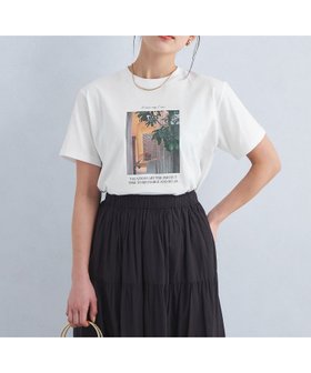 【ユナイテッドアローズ/UNITED ARROWS】のグラフィック フォト Tシャツ 人気、トレンドファッション・服の通販 founy(ファニー) ファッション Fashion レディースファッション Fashion for Women トップス・カットソー Cut & Sew Tops シャツ・ブラウス・オフィスカジュアル Elegant Blouses & Button-Ups ロングTシャツ・Tシャツ Longline T-Shirts & Tees インド Indian Textile インナー Innerwear 春 Spring カーディガン Cardigan, Knitwear グラフィック Graphic, Graphic Design ジャケット Jacket, Outerwear プリント Print, Printed Pattern モダン Modern, Contemporary モチーフ Motif, Design Theme モノトーン Monotone, Black and White アウトレット Outlet / Clearance 夏 Summer |ID:prp329100004960320