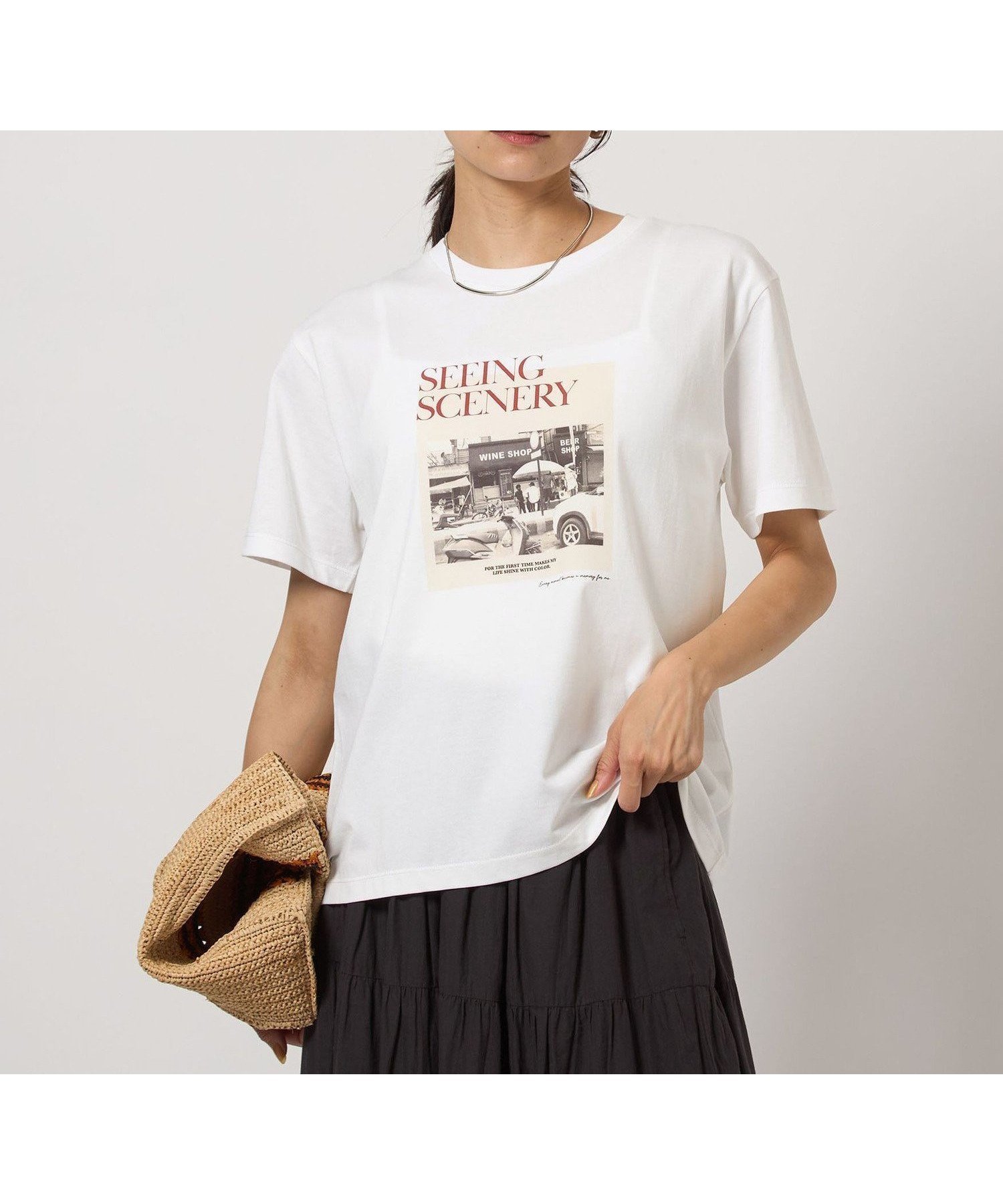 【ユナイテッドアローズ/UNITED ARROWS】のグラフィック フォト Tシャツ インテリア・キッズ・メンズ・レディースファッション・服の通販 founy(ファニー) 　ファッション　Fashion　レディースファッション　Fashion for Women　トップス・カットソー　Cut & Sew Tops　シャツ・ブラウス・オフィスカジュアル　Elegant Blouses & Button-Ups　ロングTシャツ・Tシャツ　Longline T-Shirts & Tees　インド　Indian Textile　インナー　Innerwear　春　Spring　カーディガン　Cardigan, Knitwear　グラフィック　Graphic, Graphic Design　ジャケット　Jacket, Outerwear　プリント　Print, Printed Pattern　モダン　Modern, Contemporary　モチーフ　Motif, Design Theme　モノトーン　Monotone, Black and White　アウトレット　Outlet / Clearance　夏　Summer　その他5|ID: prp329100004960320 ipo3291000000037217689