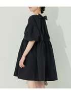 【コカ/COCA】の【速乾】バックリボンチュニック 大人の最旬トレンドファッション＆コーディネート founy(ファウニー) ファッション Fashion レディースファッション Fashion for Women トップス・カットソー Cut & Sew Tops 春 Spring ギャザー Gathered, Ruffled シンプル Simple, Minimal チュニック Tunic, Long Top デニム Denim, Jeans Material ドット Polka Dot, Dot Pattern バランス Balance, Style Balance フレア Flare, Flared ポケット Pocket, Pocket Detail 半袖 Short Sleeve, Half Sleeve 無地 Plain, Solid Color リボン Ribbon, Bow 夏 Summer ビジネス 仕事 通勤 Business / Work / Commuting 2026年 2026 2026春夏・S/S Spring/Summer 2026 SS26 thumbnail Black|ID: prp329100004960328 ipo3291000000037246379
