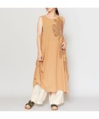 【アミナコレクション/Amina Collection】の【チャイハネ】スキナドノースリーブワンピース 人気、トレンドファッション・服の通販 founy(ファニー) ファッション Fashion レディースファッション Fashion for Women ワンピース Dresses thumbnail ベージュ|ID: prp329100004960336 ipo3291000000037217756