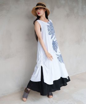 【アミナコレクション/Amina Collection】の【チャイハネ】スキナドノースリーブワンピース 大人の最旬トレンドファッション＆コーディネート founy(ファウニー) ファッション Fashion レディースファッション Fashion for Women ワンピース Dresses |ID:prp329100004960336