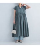 【ユナイテッドアローズ/UNITED ARROWS】のボイル ギャザー ハオリ ショートスリーブ ワンピース 人気、トレンドファッション・服の通販 founy(ファニー) ファッション Fashion レディースファッション Fashion for Women ワンピース Dresses 春 Spring キャミソール Camisole, Spaghetti Strap Top ギャザー Gathered, Ruffled コンパクト Compact, Small Size ショート Short, Short Length スリーブ Sleeve, Long Sleeve / Short Sleeve タンク Tank Top, Sleeveless Top バランス Balance, Style Balance ボトム Bottoms, Lower Wear ワイド Wide, Wide Fit アウトレット Outlet / Clearance 夏 Summer エレガント 上品 Elegant thumbnail DK.GREEN|ID: prp329100004960344 ipo3291000000037217784