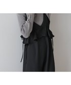 【バブ ブージュルード/Bab Bou Jeloud】の【低身長~高身長向けサイズあり】ペプラムキャミワンピース 大人の最旬トレンドファッション＆コーディネート founy(ファウニー) ファッション Fashion レディースファッション Fashion for Women ワンピース Dresses キャミソールワンピース Camisole Dresses インナー Innerwear くるぶし Ankle-Length カーディガン Cardigan, Knitwear シューズ Shoes, Footwear ショート Short, Short Length シンプル Simple, Minimal ジャケット Jacket, Outerwear ストレッチ Stretch, Stretchy Fabric スマート Smart, Elegant チェック Check, Plaid, Tartan なめらか Smooth, Silky Texture ビスチェ Bustier, Corset Top フェミニン Feminine, Girly フラット Flat, Flat Shoes フリル Frill, Ruffle ペチコート Petticoat, Underskirt リブニット Rib Knit, Ribbed Knit リボン Ribbon, Bow リラックス Relax, Relaxed Fit 再入荷 Restock / Back in Stock おすすめ Recommended / Our Picks エレガント 上品 Elegant thumbnail BLACK|ID: prp329100004960352 ipo3291000000037312602