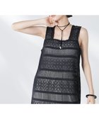 【ナノ ユニバース/nano universe】のクロシェニット風レースノースリーブワンピース 人気、トレンドファッション・服の通販 founy(ファニー) ファッション Fashion レディースファッション Fashion for Women ワンピース Dresses インナー Innerwear キャミソール Camisole, Spaghetti Strap Top タンク Tank Top, Sleeveless Top デニム Denim, Jeans Material トレンド Trend, Trending Now ノースリーブ Sleeveless, No-Sleeve マキシ Maxi, Full Length レース Lace, Lace Fabric アウトレット Outlet / Clearance おすすめ Recommended / Our Picks エレガント 上品 Elegant 2025年 2025 2025春夏・S/S Spring/Summer 2025 SS25 thumbnail ブラック|ID: prp329100004960360 ipo3291000000037217855