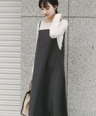 【アイテムズアーバンリサーチ/ITEMS URBAN RESEARCH】のシアーインナーセットワンピース チャコールグレー|ID: prp329100004960363 ipo3291000000037289823