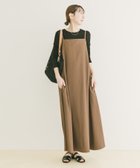 【アイテムズアーバンリサーチ/ITEMS URBAN RESEARCH】のシアーインナーセットワンピース キャメル|ID: prp329100004960363 ipo3291000000037289826