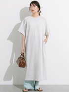 【コカ/COCA】の五分袖カットワンピース 大人の最旬トレンドファッション＆コーディネート founy(ファウニー) ファッション Fashion レディースファッション Fashion for Women ワンピース Dresses 春 Spring カットソー Cut and Sewn Top サンダル Sandals, Summer Shoes シンプル Simple, Minimal ストレッチ Stretch, Stretchy Fabric ストレート Straight, Straight Cut スニーカー Sneakers, Trainers バランス Balance, Style Balance ベーシック Basic, Essential ポケット Pocket, Pocket Detail 半袖 Short Sleeve, Half Sleeve 無地 Plain, Solid Color ロング Long, Long-Length 楽ちん Easy Fit, Comfortable おすすめ Recommended / Our Picks 夏 Summer 2026年 2026 2026春夏・S/S Spring/Summer 2026 SS26 thumbnail Lt.gray|ID: prp329100004960368 ipo3291000000037279884