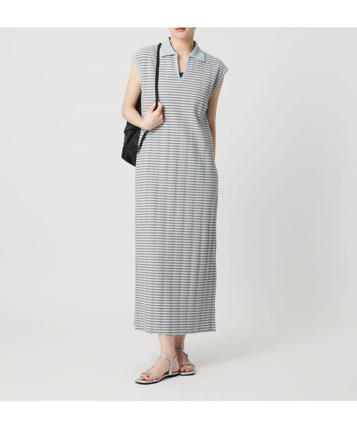 【ビューティ&ユース ユナイテッドアローズ/BEAUTY&YOUTH / UNITED ARROWS】のボーダー スキッパー マキシワンピース インテリア・キッズ・メンズ・レディースファッション・服の通販 founy(ファウニー) https://founy.com/ ファッション Fashion レディースファッション Fashion for Women ワンピース Dresses マキシ丈ワンピース・ロングドレス Maxi Dresses / Long One-Pieces サンダル Sandals, Summer Shoes スキッパー Skipper, Open Collar スニーカー Sneakers, Trainers フェミニン Feminine, Girly フラット Flat, Flat Shoes フレア Flare, Flared ボーダー Border, Stripe マキシ Maxi, Full Length おすすめ Recommended / Our Picks |ID: prp329100004960371 ipo3291000000037283689