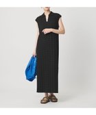 【ビューティ&ユース ユナイテッドアローズ/BEAUTY&YOUTH / UNITED ARROWS】のボーダー スキッパー マキシワンピース BLACK|ID: prp329100004960371 ipo3291000000037283694