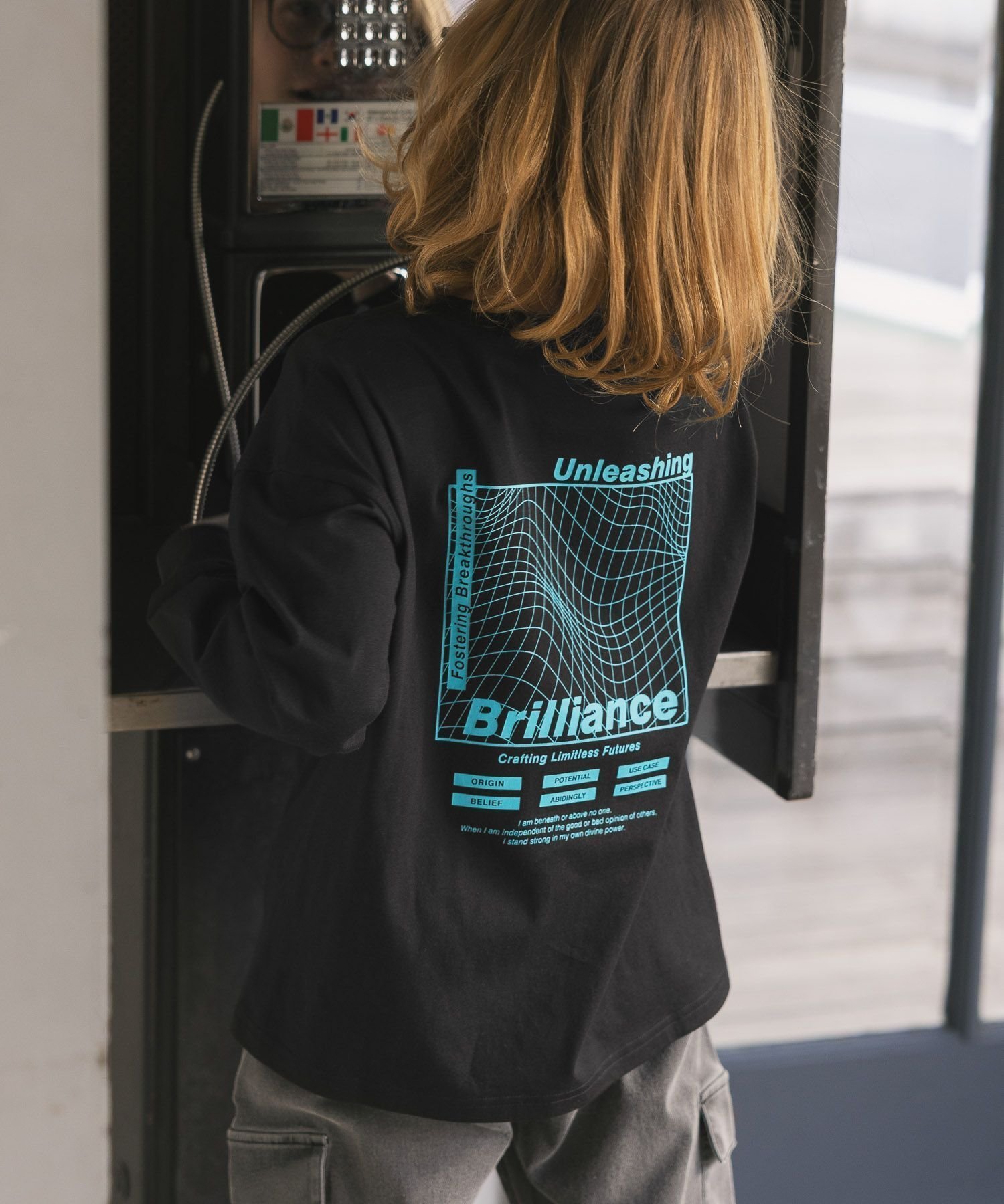 【グローバルワーク/GLOBAL WORK / KIDS】のヘビロッTEEプリント長袖/キッズ/637852 インテリア・キッズ・メンズ・レディースファッション・服の通販 founy(ファニー) 　ファッション　Fashion　キッズファッション　Fashion for Kids　おすすめ　Recommended / Our Picks　プリント　Print, Printed Pattern　ボトム　Bottoms, Lower Wear　春　Spring　長袖　Long Sleeve, Full Sleeve　ブラック09|ID: prp329100004960447 ipo3291000000037218435