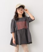 【チャオパニックティピー/CIAOPANIC TYPY / KIDS】の【KIDS】厚盛ロゴ5分袖チュニックワンピ 人気、トレンドファッション・服の通販 founy(ファニー) ファッション Fashion キッズファッション Fashion for Kids ワンピース Dresses アクセサリー Fashion Accessories 春 Spring 秋 Autumn キャップ Cap, Baseball Cap ギャザー Gathered, Ruffled シンプル Simple, Minimal スニーカー Sneakers, Trainers ソックス Socks, Hosiery タイツ Tights, Legwear チュニック Tunic, Long Top 人気 Popular, Best Seller プリント Print, Printed Pattern メガネ Glasses, Eyewear レギンス Leggings, Stretch Pants レース Lace, Lace Fabric ロング Long, Long-Length 冬 Winter / This Winter おすすめ Recommended / Our Picks エレガント 上品 Elegant thumbnail チャコールグレー|ID: prp329100004960456 ipo3291000000037218481