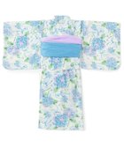 【ナルミヤ オンライン/NARUMIYA ONELINE / KIDS】の【接触冷感】あじさい柄2WAY浴衣 人気、トレンドファッション・服の通販 founy(ファニー) ファッション Fashion キッズファッション Fashion for Kids キャミワンピース Cami Dress, Slip Dress セパレート Separate, Two-Piece ポケット Pocket, Pocket Detail リボン Ribbon, Bow thumbnail クリーム|ID: prp329100004960467 ipo3291000000037218560