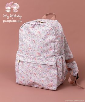 【パンパンテュテュ/panpantutu / KIDS】の【マイメロディ/シナモロール/ハローキティ】撥水マルチポケットリュックL A4 大人の最旬トレンドファッション＆コーディネート founy(ファウニー) ファッション Fashion キッズファッション Fashion for Kids スウィート Sweet, Cute Style フラワー Flower, Floral ポケット Pocket, Pocket Detail ラベンダー Lavender リュック Backpack, Rucksack リラックス Relax, Relaxed Fit ループ Loop, Loop Knit おすすめ Recommended / Our Picks エレガント 上品 Elegant |ID:prp329100004960472