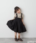 【リジェール/riziere / KIDS】のサス付きハイウエストギャザースカート 人気、トレンドファッション・服の通販 founy(ファニー) ファッション Fashion キッズファッション Fashion for Kids おすすめ Recommended / Our Picks サスペンダー Suspenders, Braces ポケット Pocket, Pocket Detail thumbnail BLACK|ID: prp329100004960533 ipo3291000000037218928