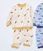 【エフオー オンラインストア/F.O.Online Store / KIDS】の恐竜・車柄パジャマ 10分丈 人気、トレンドファッション・服の通販 founy(ファニー) ファッション Fashion キッズファッション Fashion for Kids お家時間・ステイホーム Stay Home / At Home パジャマ Pajamas, Sleepwear thumbnail アイボリー|ID: prp329100004960544 ipo3291000000037218997