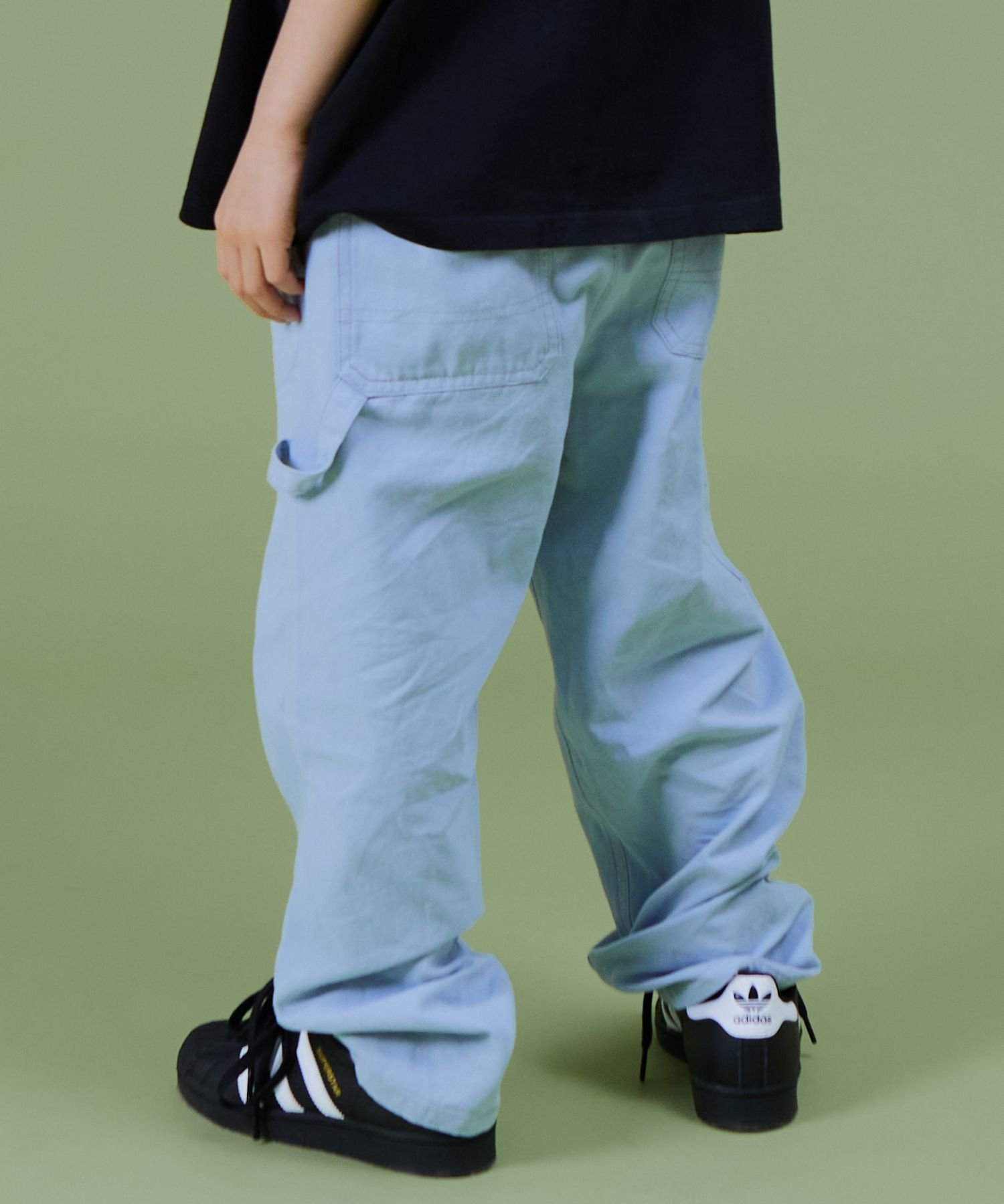 【ペアマノン/pairmanon / KIDS】の【新色追加】ペインター ワーク パンツ【PAIRMANON STREET】 インテリア・キッズ・メンズ・レディースファッション・服の通販 founy(ファウニー) 　ファッション　Fashion　キッズファッション　Fashion for Kids　ボトムス　Bottoms　ジャケット　Jacket, Outerwear　セットアップ　Set-Up, Coordinated Outfit　ポケット　Pocket, Pocket Detail　ループ　Loop, Loop Knit　ロング　Long, Long-Length　ワーク　Workwear, Utility Style　ライトブルー82|ID: prp329100004960585 ipo3291000000037398516
