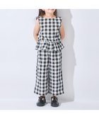 【その他のブランド/Other】のフリルつきセットアップ 人気、トレンドファッション・服の通販 founy(ファニー) ファッション Fashion キッズファッション Fashion for Kids ギンガム Gingham, Gingham Fabric ストライプ Stripe, Striped Pattern セットアップ Set-Up, Coordinated Outfit チェック Check, Plaid, Tartan トレンド Trend, Trending Now ドット Polka Dot, Dot Pattern フラワー Flower, Floral フリル Frill, Ruffle ミックス Mix, Mixed Style ラベンダー Lavender ワイド Wide, Wide Fit 再入荷 Restock / Back in Stock thumbnail ギンガムブラック|ID: prp329100004960595 ipo3291000000037219253