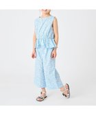 【その他のブランド/Other】のフリルつきセットアップ 人気、トレンドファッション・服の通販 founy(ファニー) ファッション Fashion キッズファッション Fashion for Kids ギンガム Gingham, Gingham Fabric ストライプ Stripe, Striped Pattern セットアップ Set-Up, Coordinated Outfit チェック Check, Plaid, Tartan トレンド Trend, Trending Now ドット Polka Dot, Dot Pattern フラワー Flower, Floral フリル Frill, Ruffle ミックス Mix, Mixed Style ラベンダー Lavender ワイド Wide, Wide Fit 再入荷 Restock / Back in Stock thumbnail フラワーブルー|ID: prp329100004960595 ipo3291000000037219259