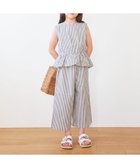 【その他のブランド/Other】のフリルつきセットアップ 人気、トレンドファッション・服の通販 founy(ファニー) ファッション Fashion キッズファッション Fashion for Kids ギンガム Gingham, Gingham Fabric ストライプ Stripe, Striped Pattern セットアップ Set-Up, Coordinated Outfit チェック Check, Plaid, Tartan トレンド Trend, Trending Now ドット Polka Dot, Dot Pattern フラワー Flower, Floral フリル Frill, Ruffle ミックス Mix, Mixed Style ラベンダー Lavender ワイド Wide, Wide Fit 再入荷 Restock / Back in Stock thumbnail ストライプネイビー|ID: prp329100004960595 ipo3291000000037219269