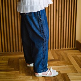 【ブランシェス/branshes / KIDS】の【接触冷感】ライトデニムパンツ 大人の最旬トレンドファッション＆コーディネート founy(ファウニー) ファッション Fashion キッズファッション Fashion for Kids ボトムス Bottoms ポケット Pocket, Pocket Detail |ID:prp329100004960644
