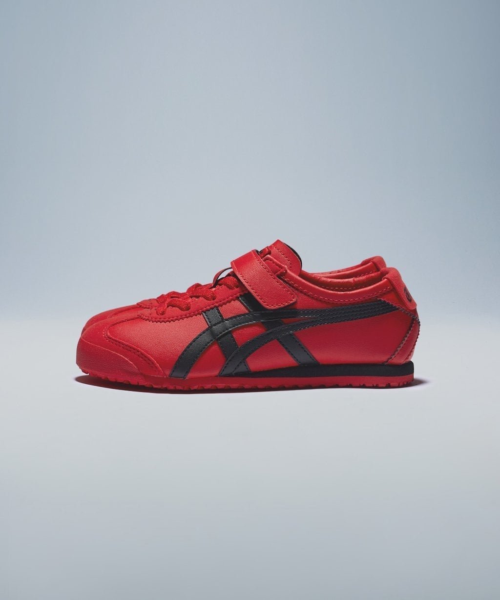 【オニツカタイガー/Onitsuka Tiger / KIDS】のMEXICO 66 KIDS インテリア・キッズ・メンズ・レディースファッション・服の通販 founy(ファニー) 　ファッション　Fashion　キッズファッション　Fashion for Kids　おすすめ　Recommended / Our Picks　シューズ　Shoes, Footwear　CLASSIC RED/BLACK|ID: prp329100004960666 ipo3291000000037219659