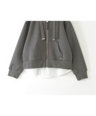 【イッカ/ikka / KIDS】の【親子コーデ】ダンボール裾レイヤージップパーカー(120~160cm) 人気、トレンドファッション・服の通販 founy(ファニー) ファッション Fashion キッズファッション Fashion for Kids おすすめ Recommended / Our Picks スピンドル Spindle, Drawcord ブルゾン Blouson, Bomber Jacket ポケット Pocket, Pocket Detail エレガント 上品 Elegant thumbnail チャコール|ID: prp329100004960676 ipo3291000000037219702